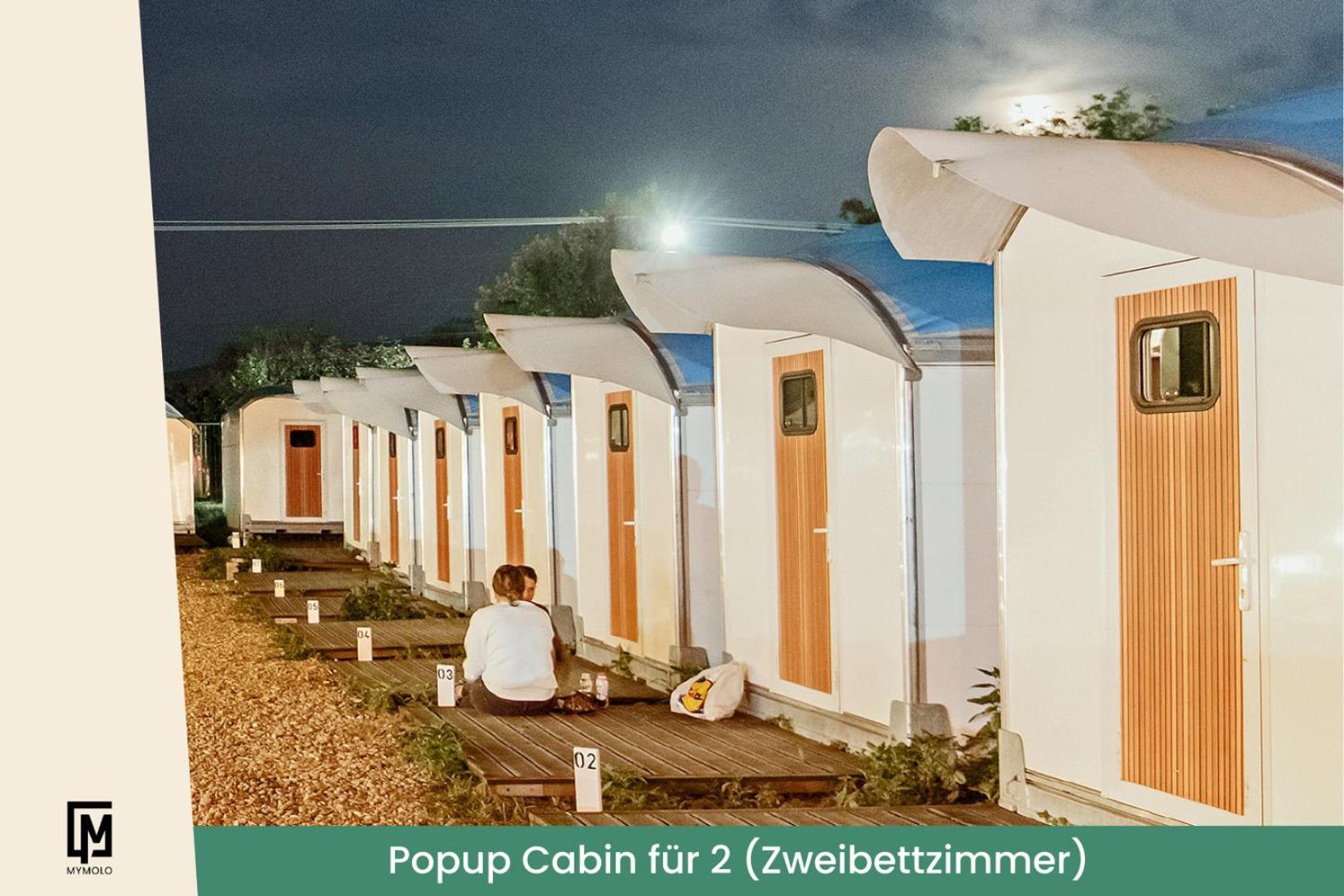 הרטן Glamping In Der Zeche Ewald Herten מראה חיצוני תמונה