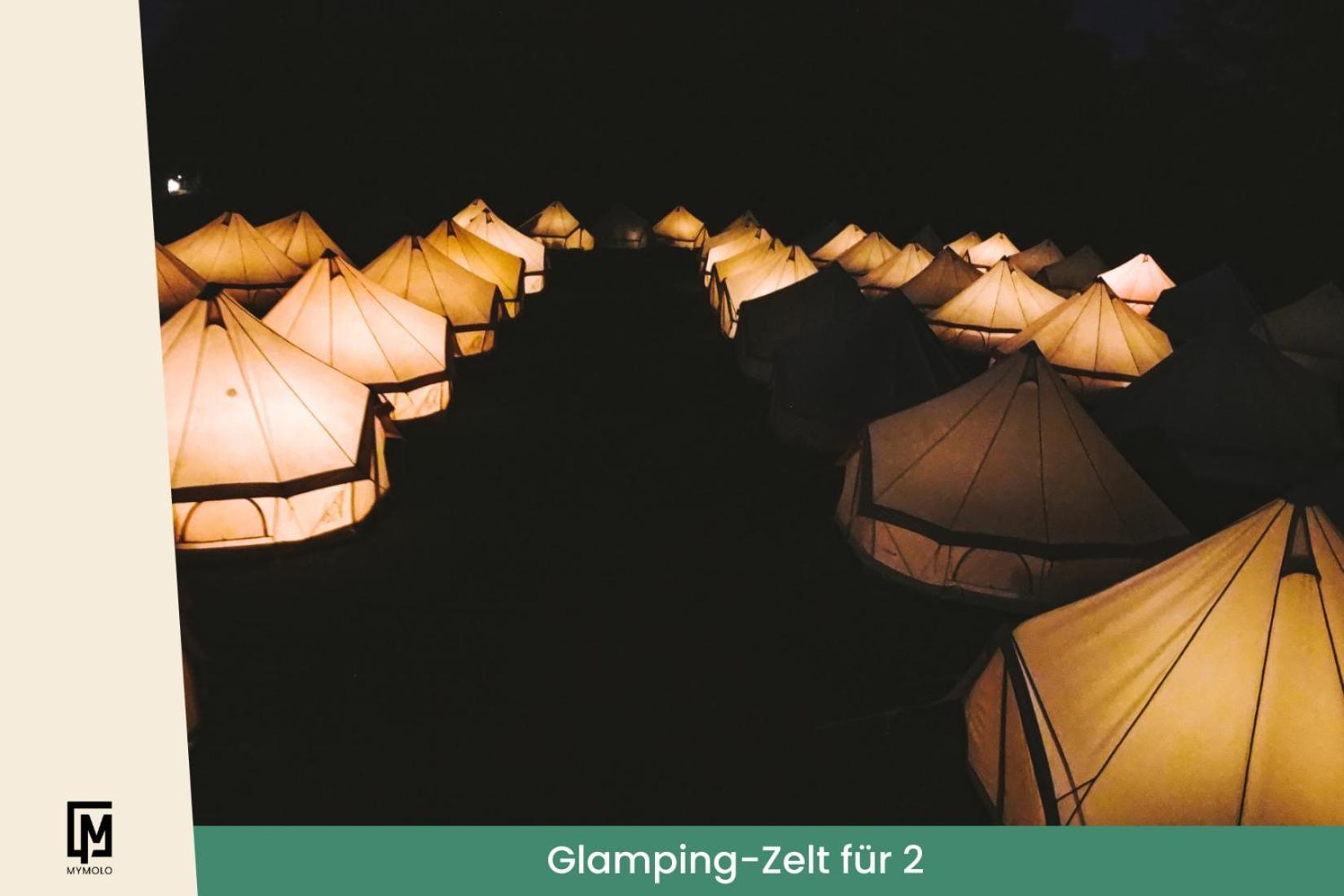 הרטן Glamping In Der Zeche Ewald Herten מראה חיצוני תמונה