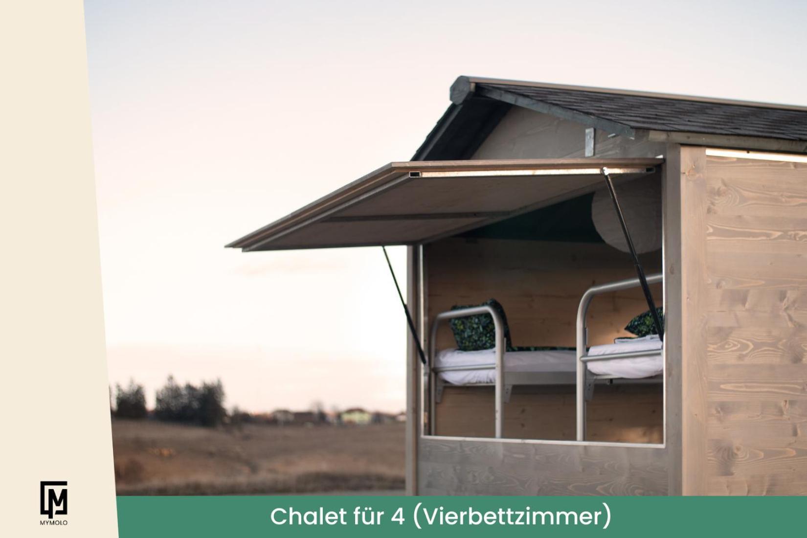 הרטן Glamping In Der Zeche Ewald Herten מראה חיצוני תמונה