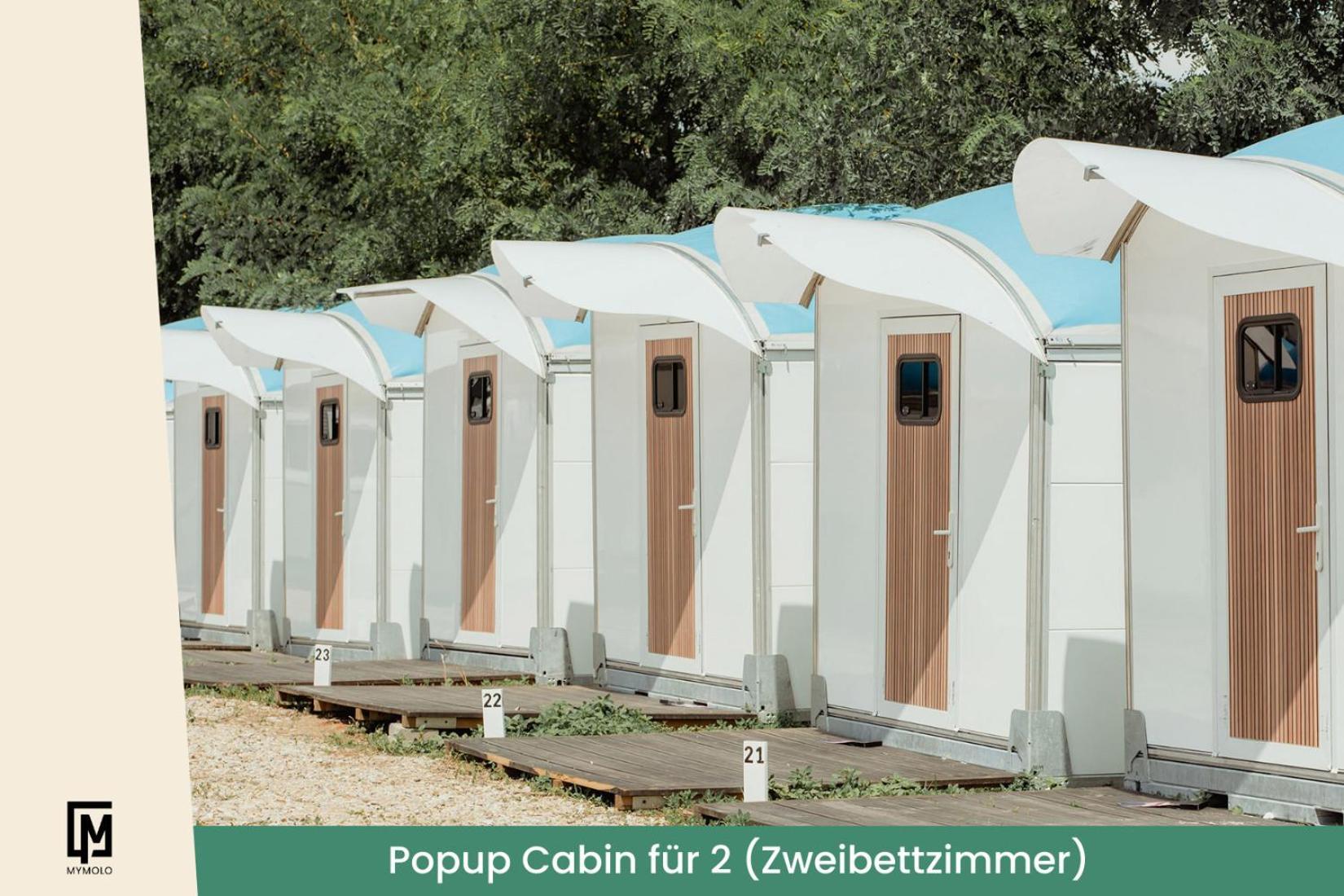 הרטן Glamping In Der Zeche Ewald Herten מראה חיצוני תמונה