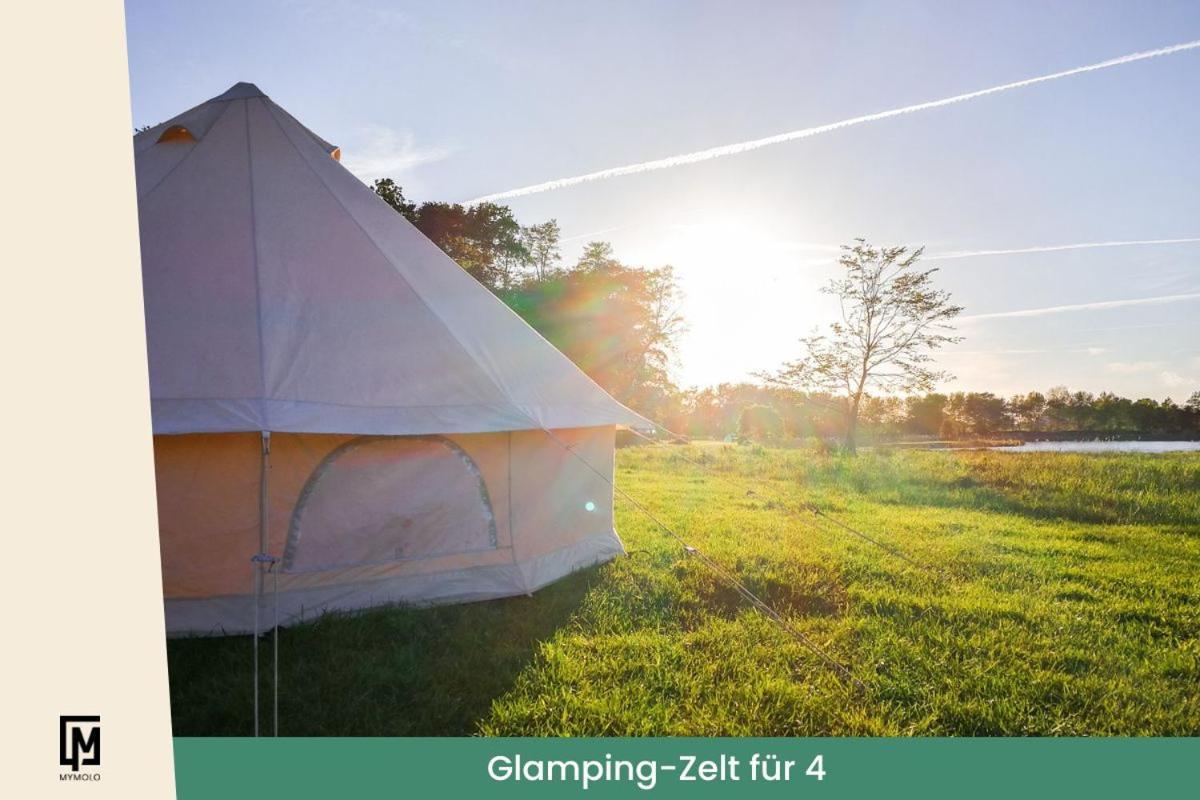 הרטן Glamping In Der Zeche Ewald Herten מראה חיצוני תמונה