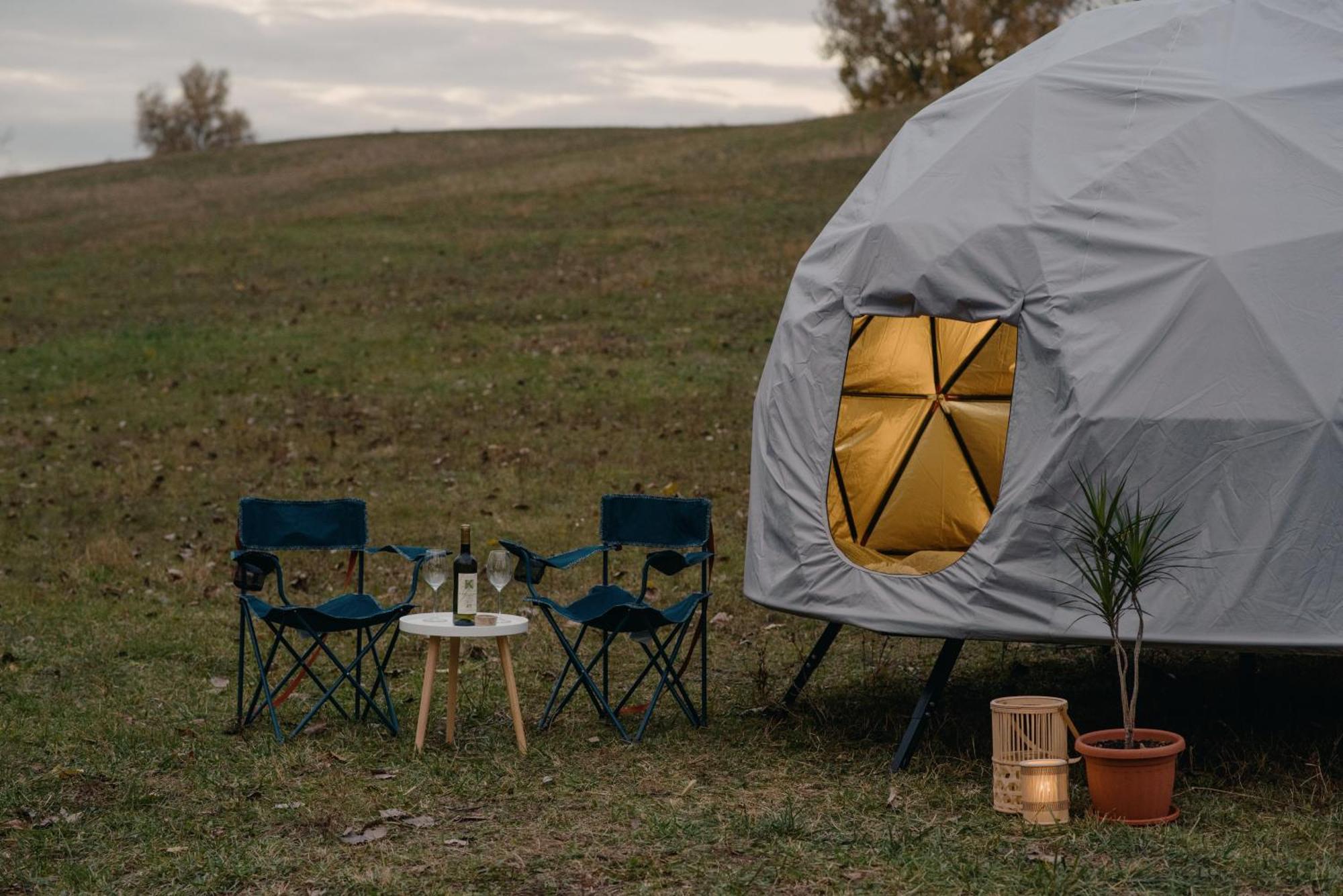 הרטן Glamping In Der Zeche Ewald Herten מראה חיצוני תמונה