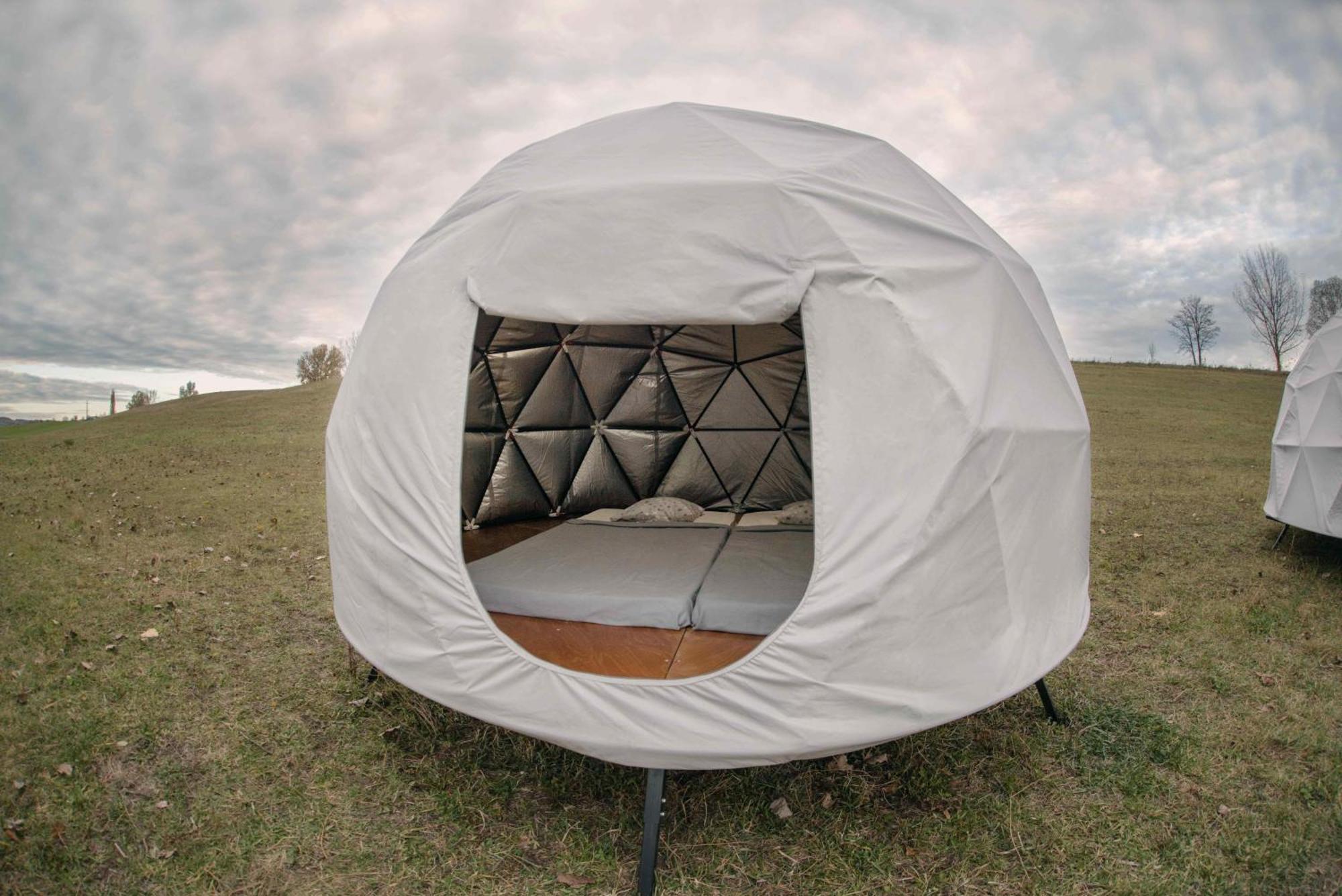 הרטן Glamping In Der Zeche Ewald Herten מראה חיצוני תמונה